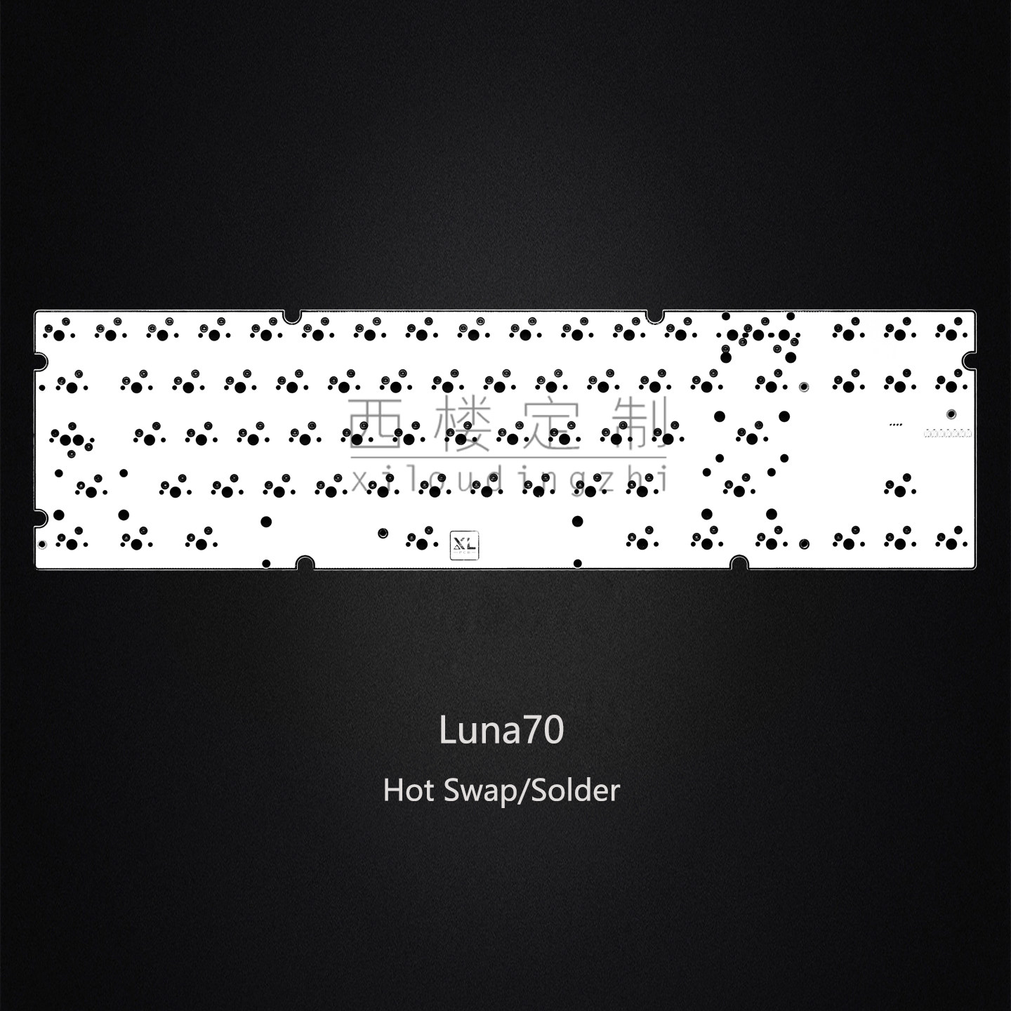 Hot Swap Pcb - 1.6mm no flexcut Hotswap pcb for