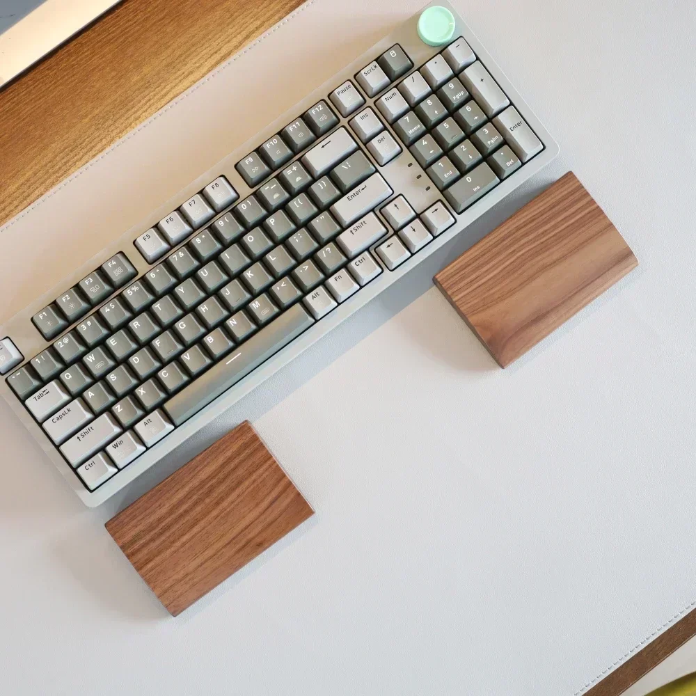 Wrist Rest Wood - Walnut Wood Plam Rest Custom Solid