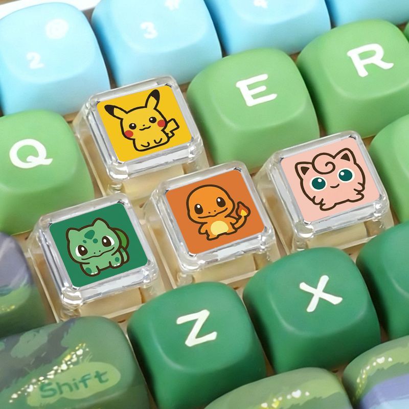 Gaming Keyboard Mechanical - Pokémon Cross Axle Mechanical Keyboard Key