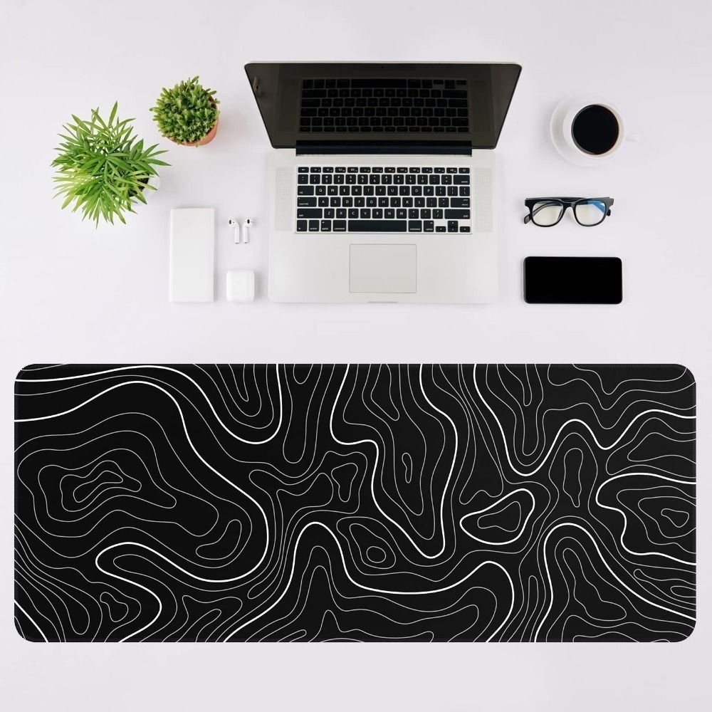 Gaming Keyboard And Mouse - Professional Gaming Topographic Shape Gaming Mouse