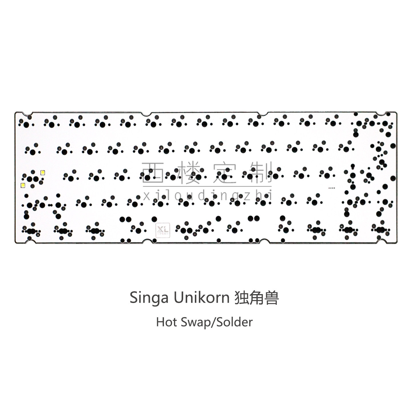 Hot Swap Pcb - 1k PCB 1.6mm compatible with Singa
