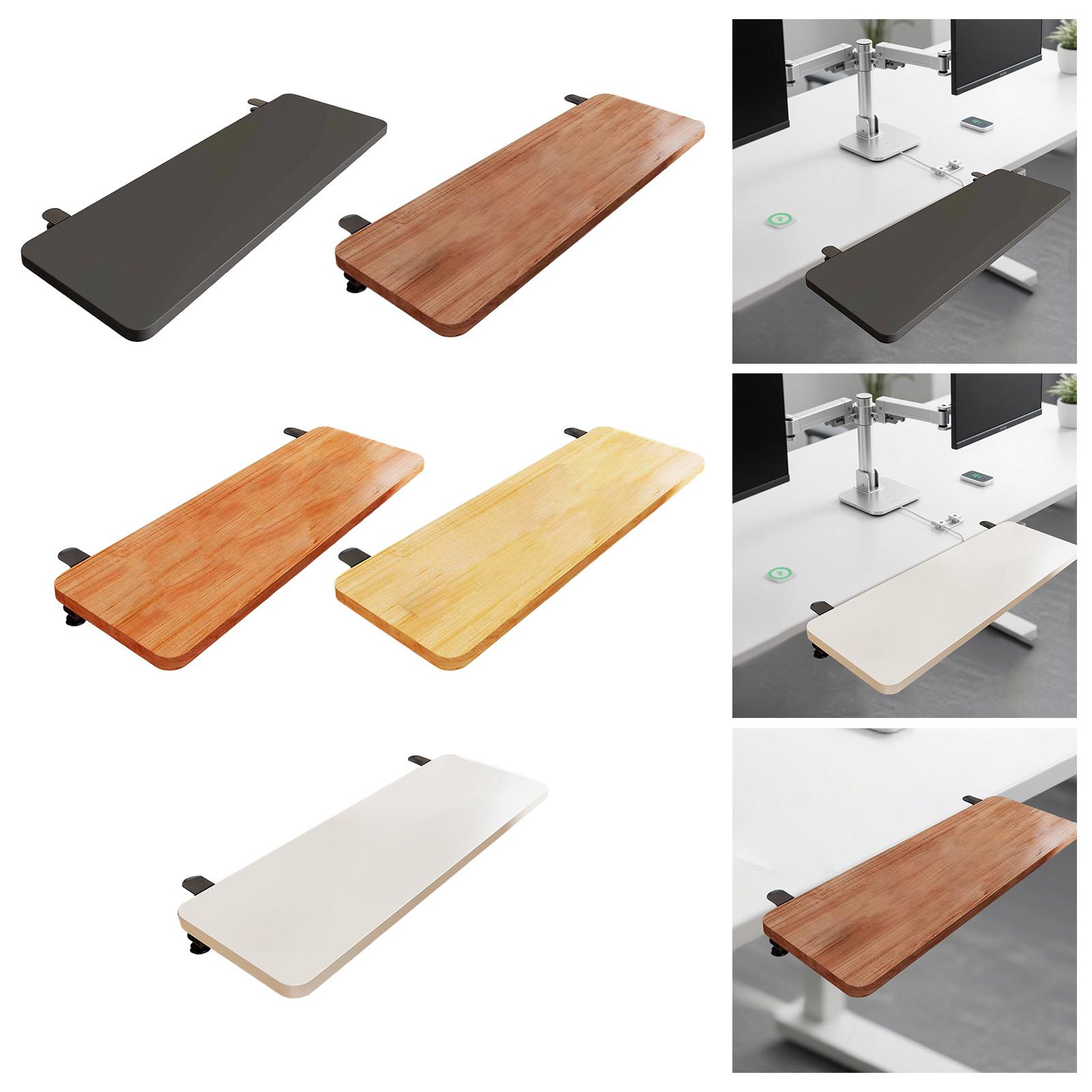 Wrist Rest Wood - Desk Shelf Board Keyboard Tray Ergonomic