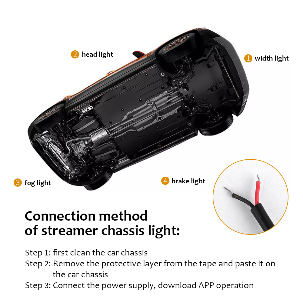 Neon LED RGB Car Underglow Bot - Rgb Underglow Strip ulasan dan harga