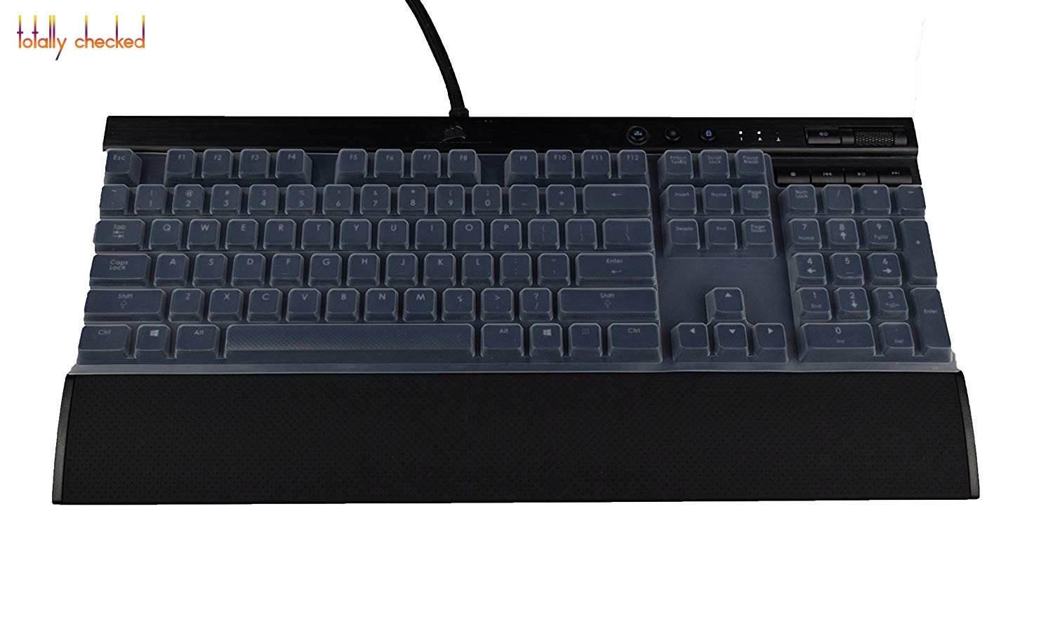 Silicone Keyboard Cover Skin P - Gaming Keyboard Corsair ulasan dan harga