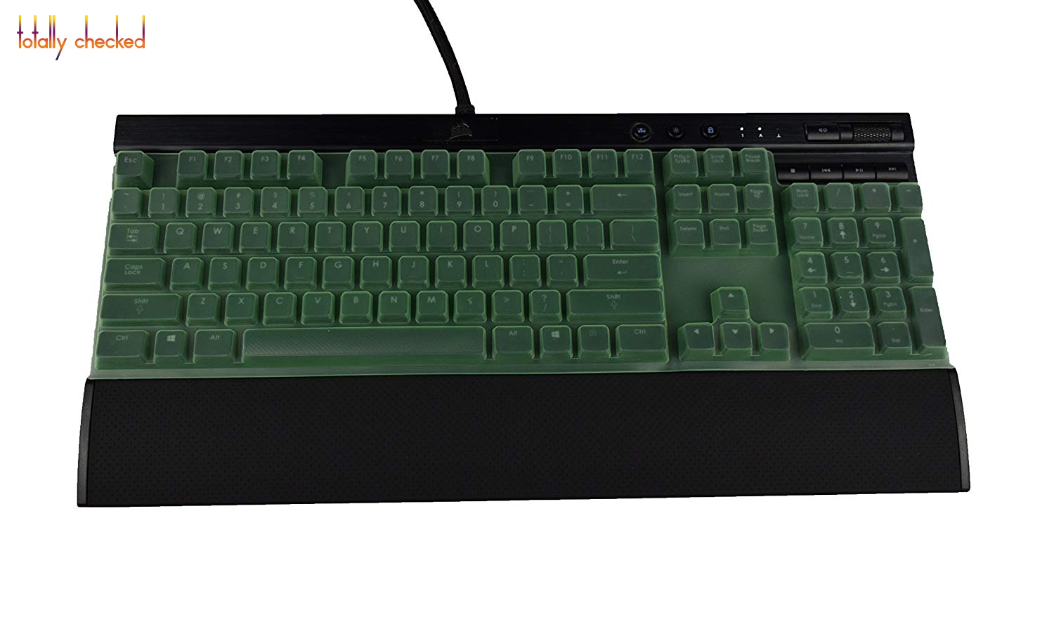 Silicone Keyboard Cover Skin P - Gaming Keyboard Corsair ulasan dan harga