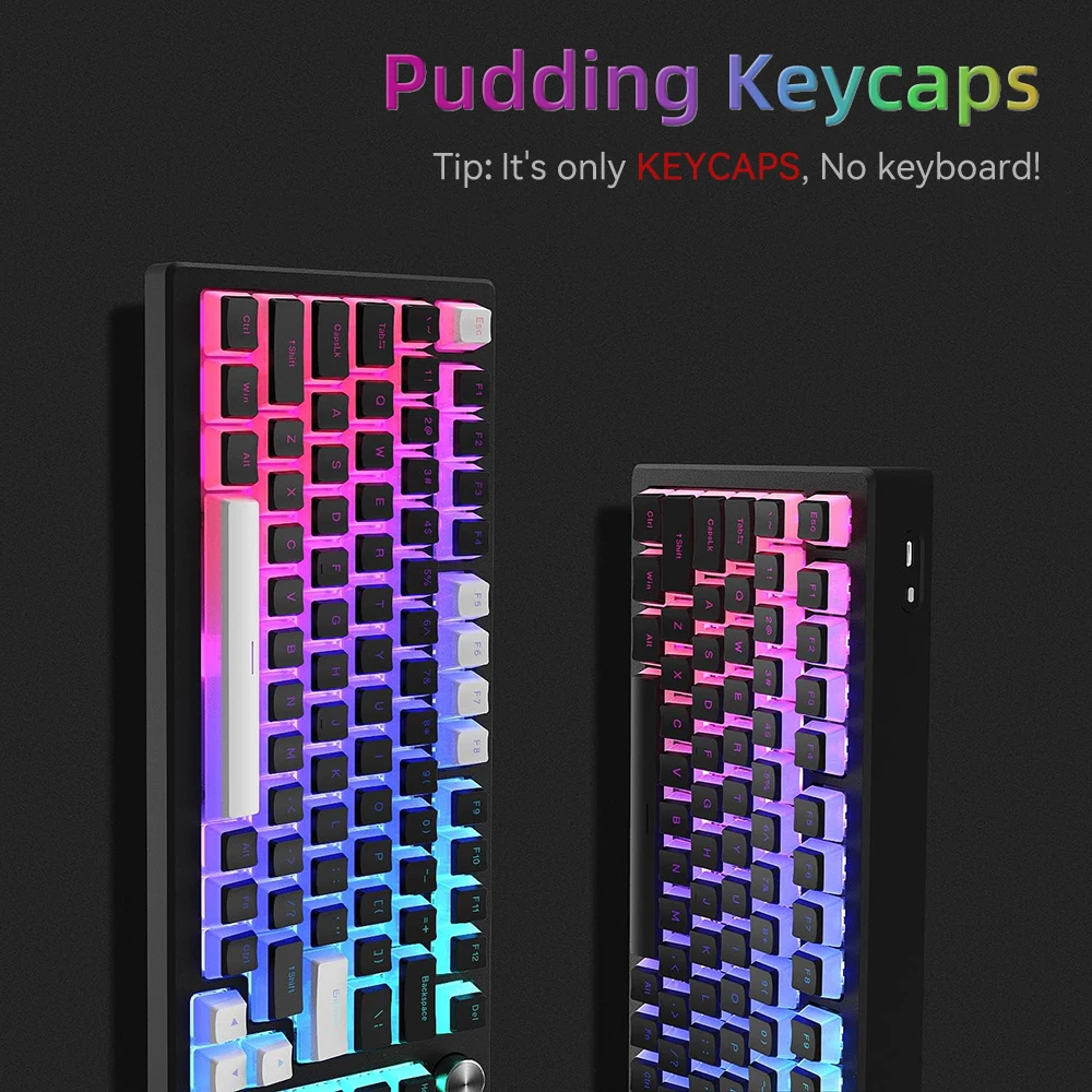 New Pudding PBT Keycaps 129 Ke - Gaming Keyboard And Mouse For Xbox ulasan dan harga