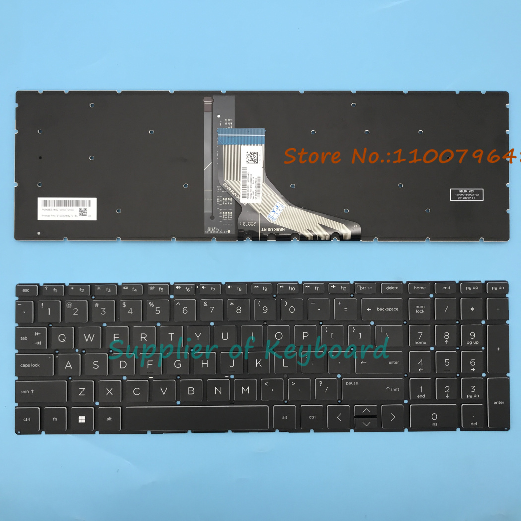 English/Russian/UK/Spanish/Cze - Gaming Keyboard Hp ulasan dan harga