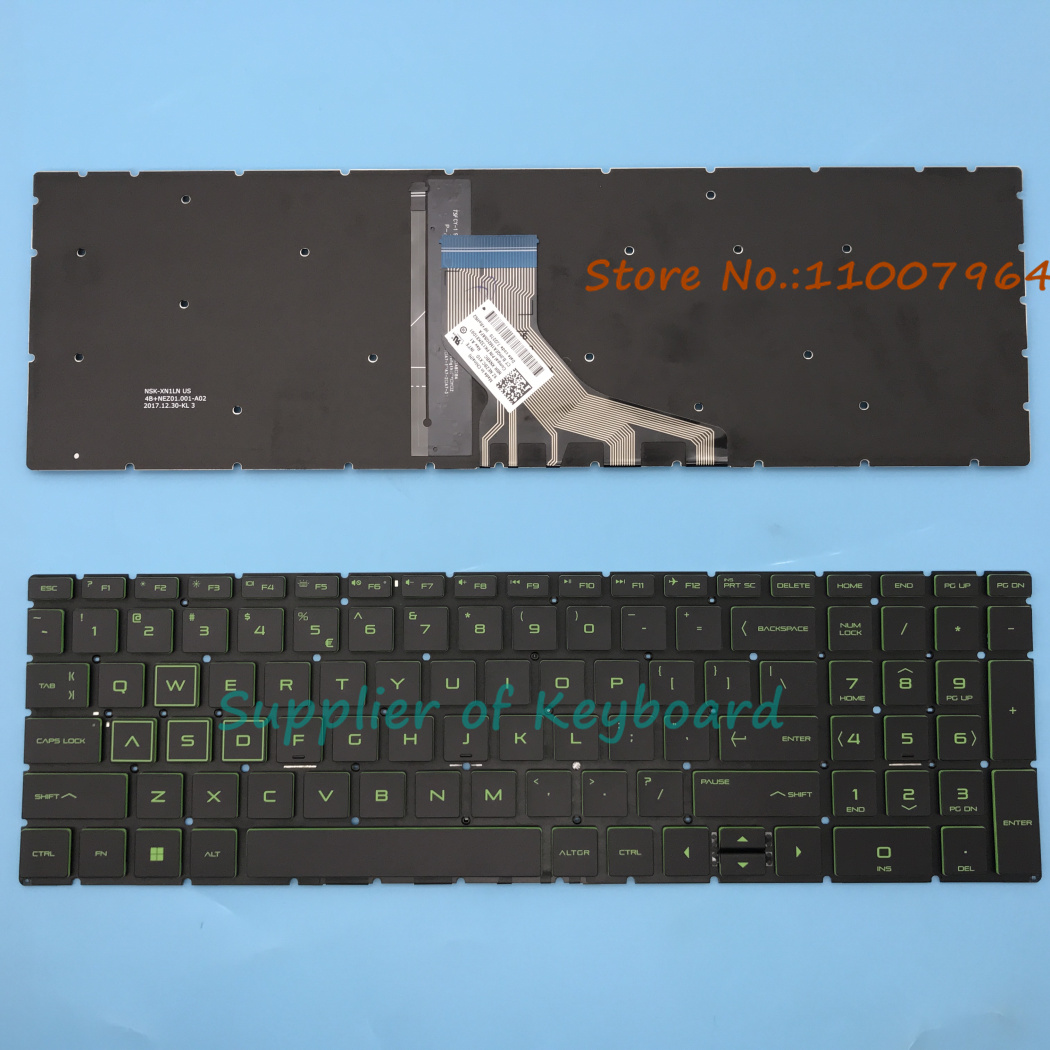 English/Russian/UK/Spanish/Cze - Gaming Keyboard Hp ulasan dan harga