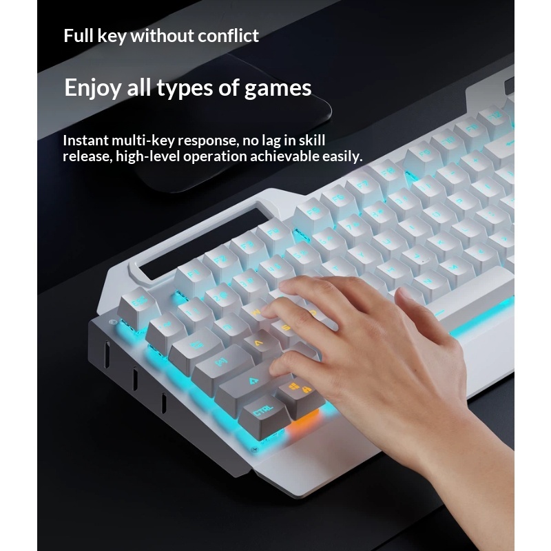 Eweadn Tk900 Wireless Gaming M - Gaming Keyboard And Mouse Set ulasan dan harga