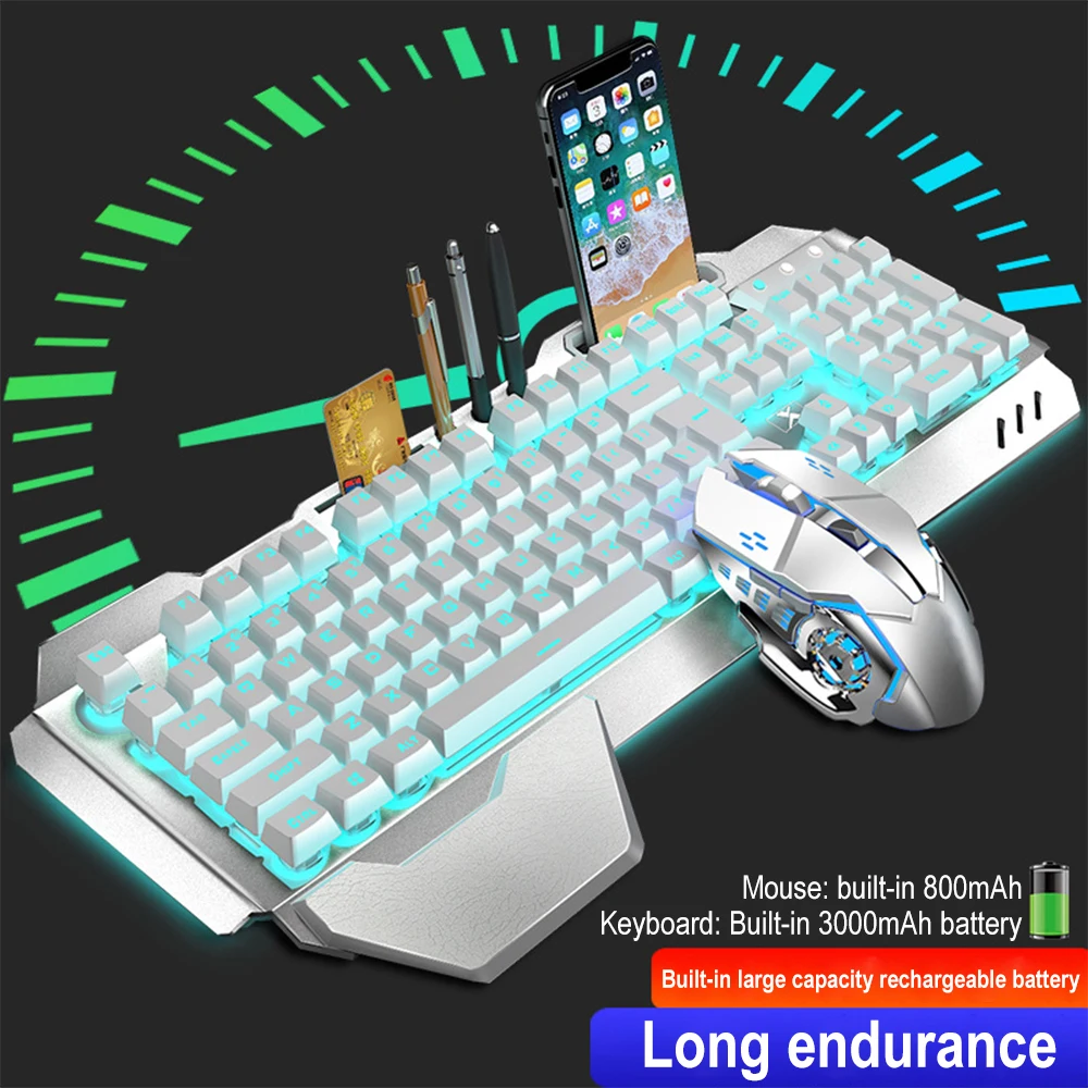 K680 Rechargeable 2.4G wireles - Gaming Keyboard And Mouse Wireless ulasan dan harga