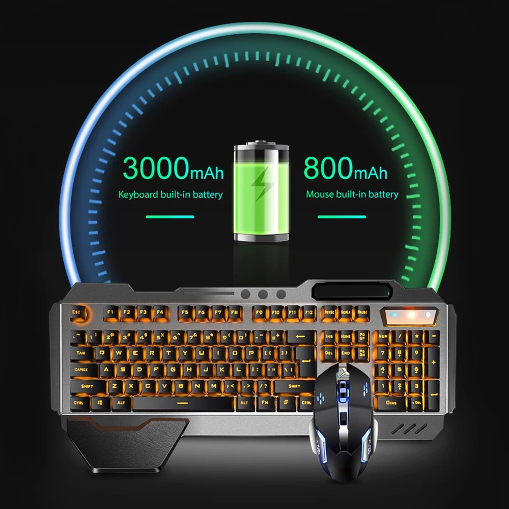 K680 Rechargeable 2.4G wireles - Gaming Keyboard And Mouse Wireless ulasan dan harga