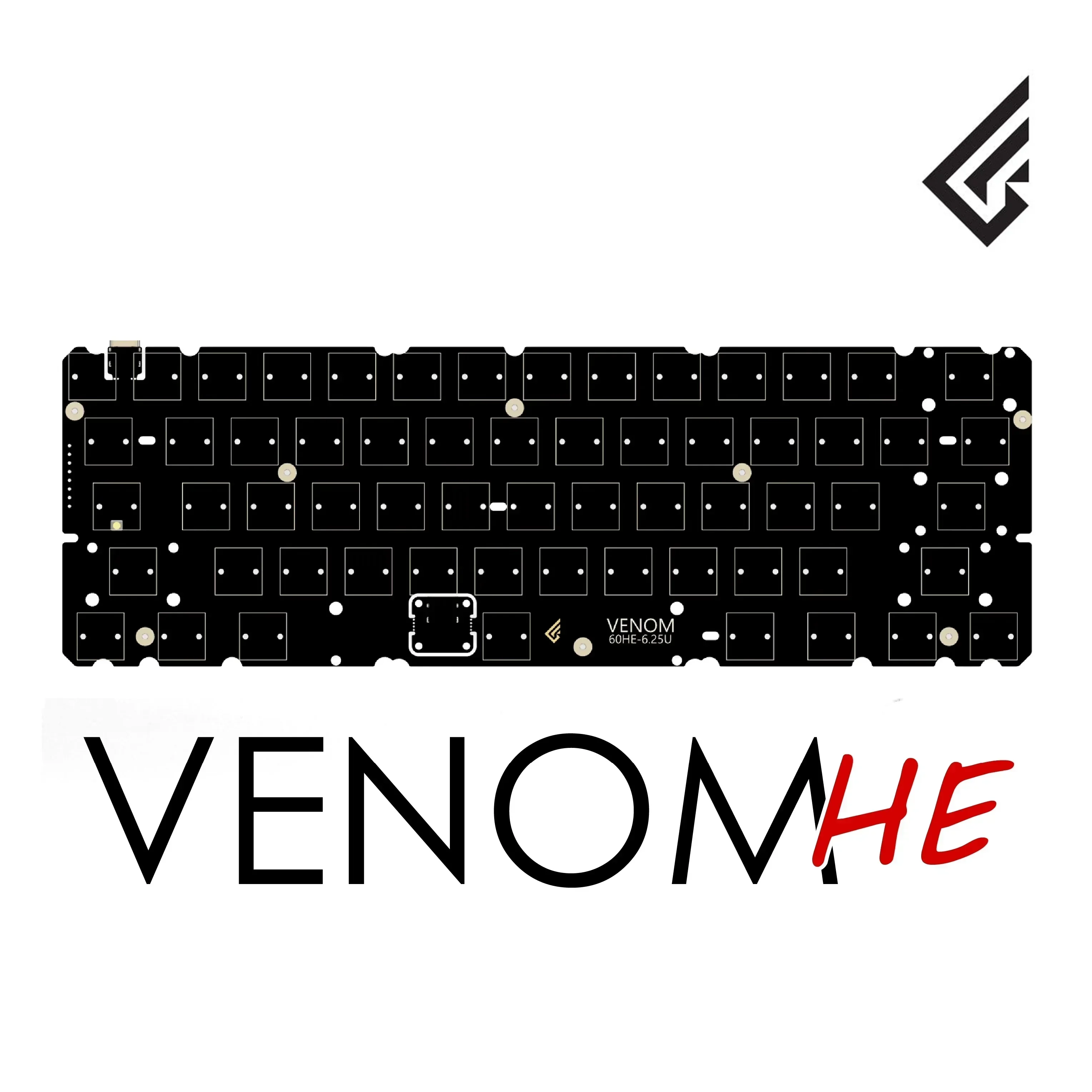 Geonworks Venom60 HE Venom65 H - Hot Swap Pcb ulasan dan harga