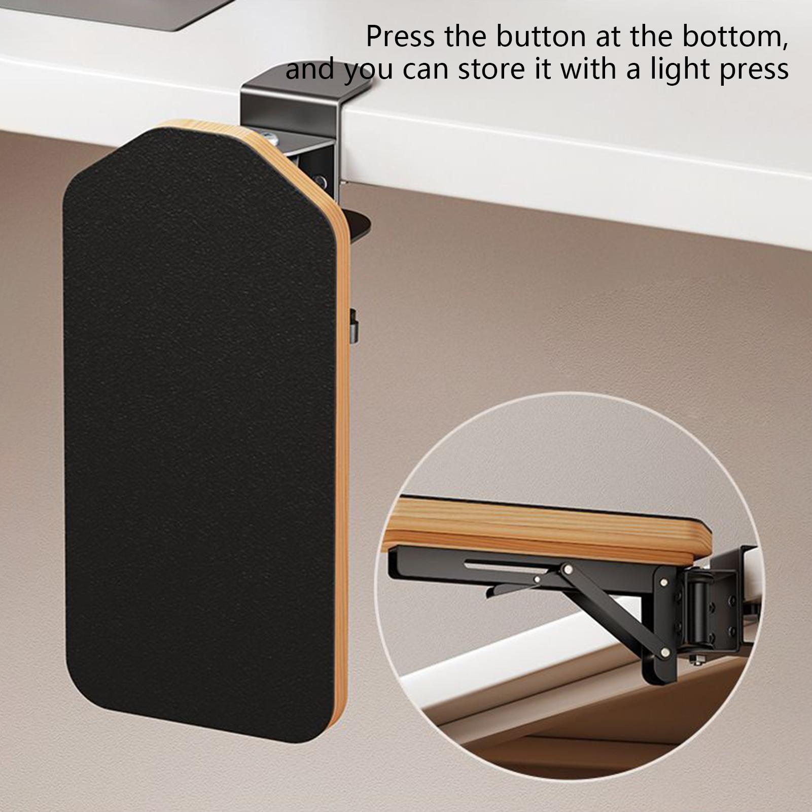 Computer Desk Arm Rest Pad Arm - Wrist Rest Wood ulasan dan harga