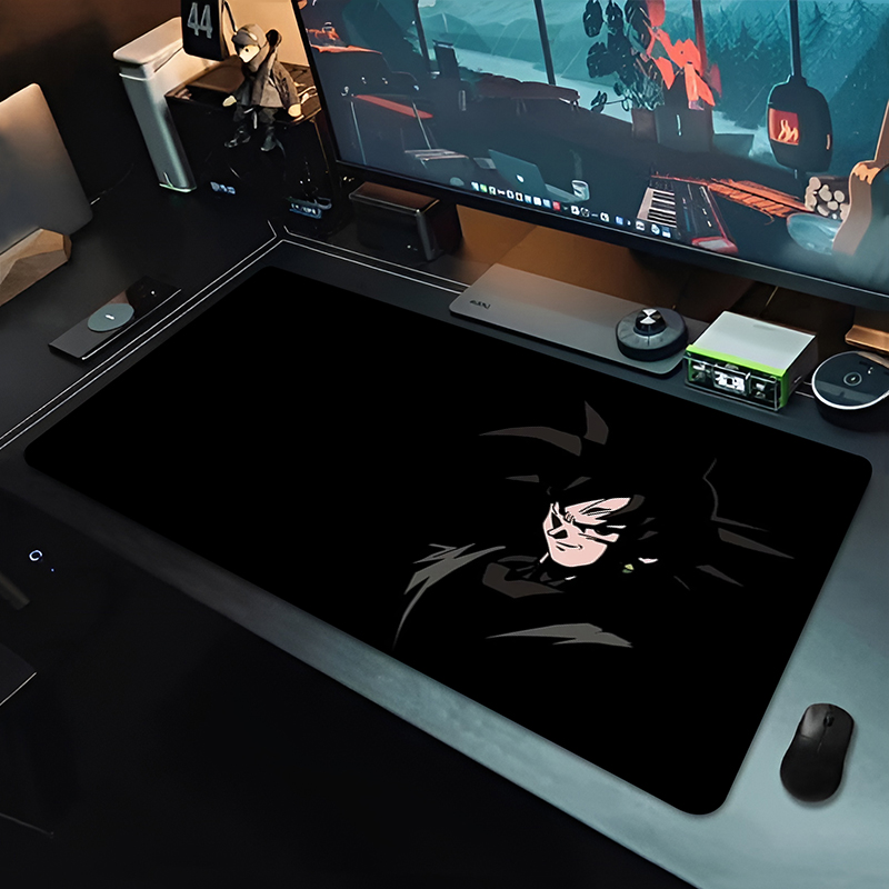 DBZ Black Anime Mouse Pad Drag - Gaming Keyboard Theme ulasan dan harga