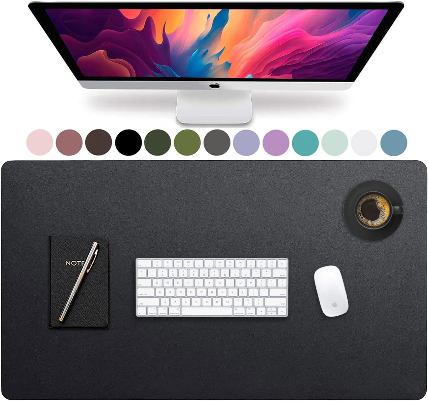 Large Size Leather Desk Pad,Of - Gaming Keyboard And Mouse ulasan dan harga