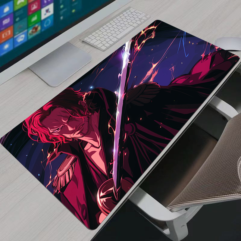 One Piece Shanks Mouse Pad Lar - Gaming Keyboard Theme ulasan dan harga