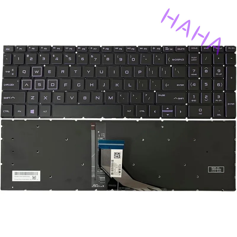 H+ Purple Keyboard Backlight B - Gaming Keyboard Hp ulasan dan harga