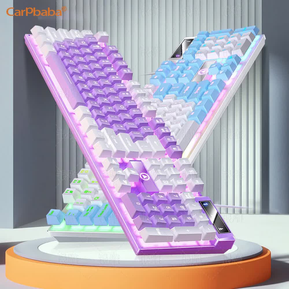 Carpbaba K500 104 Key USB Wire - Gaming Keyboard Mobile ulasan dan harga