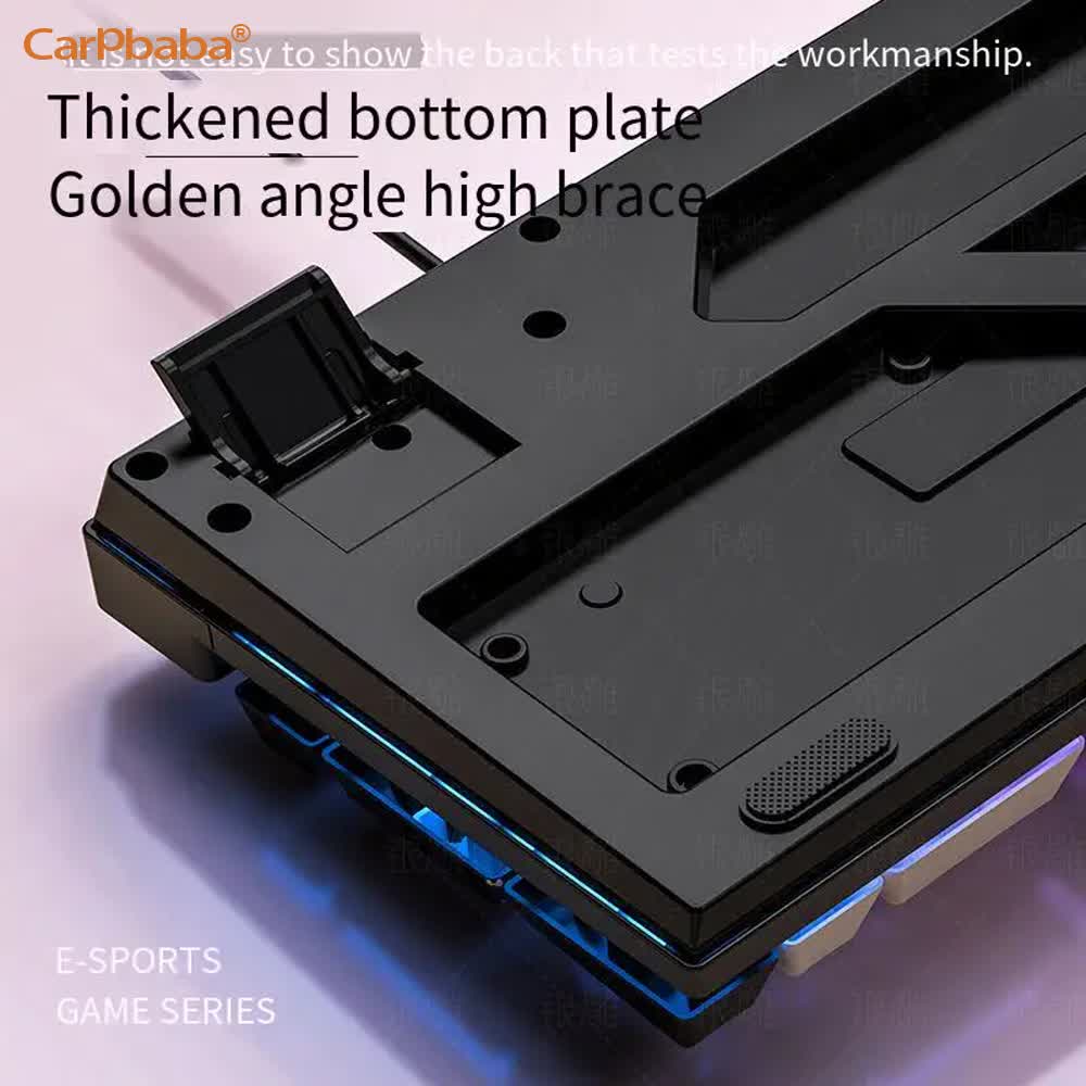 Carpbaba K500 104 Key USB Wire - Gaming Keyboard Mobile ulasan dan harga