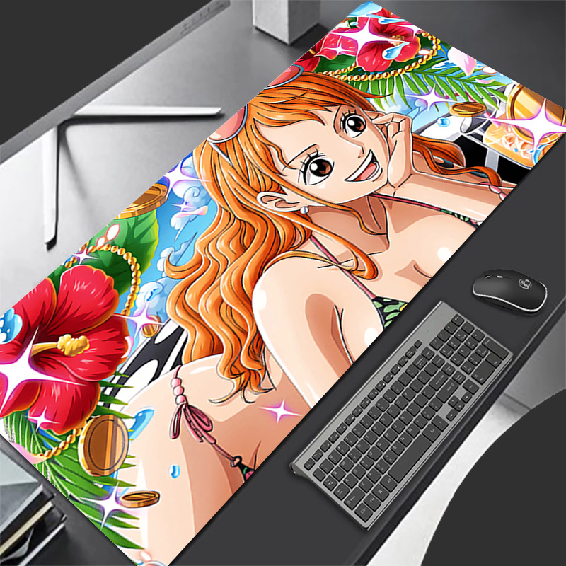 Mouse Pad One Piece Durable An - Gaming Keyboard Easy To Clean ulasan dan harga