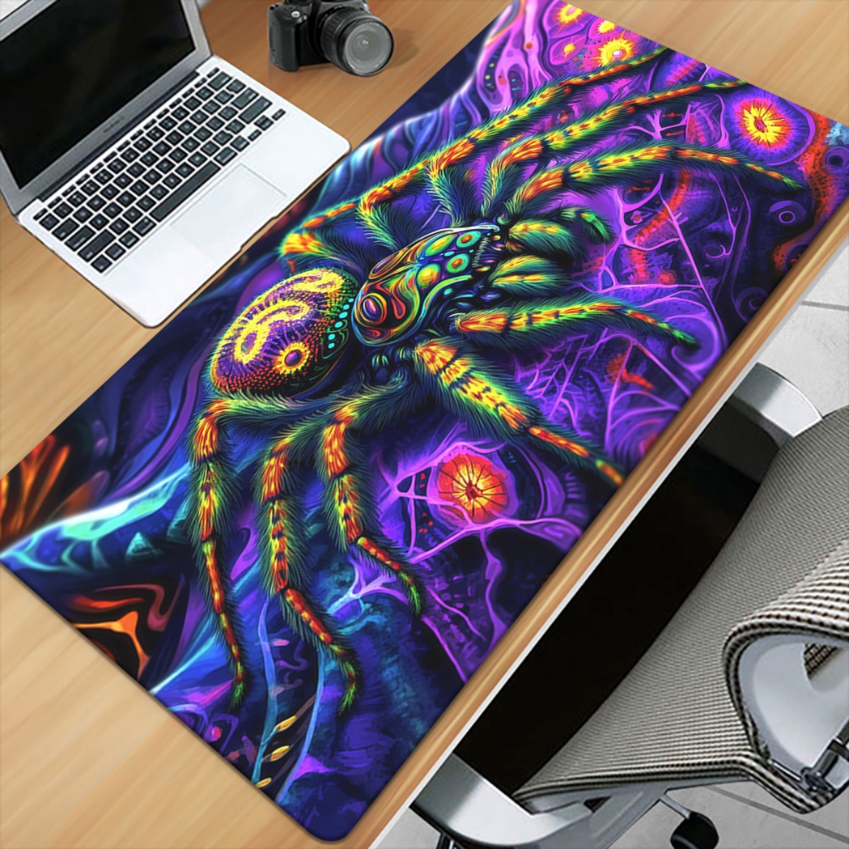 Brand Vibrant Spider Mousepad  - Gaming Keyboard Brand ulasan dan harga