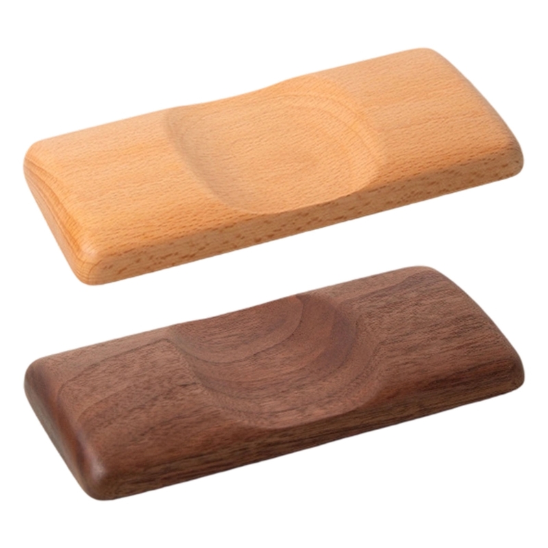 U55C Elegant Wooden Mouse Wris - Wrist Rest Wood ulasan dan harga