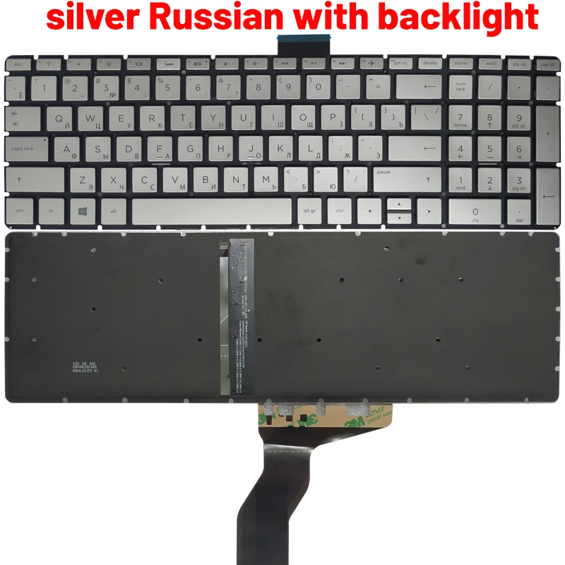 Russian/US/UK/Spanish/Latin la - Gaming Keyboard Hp ulasan dan harga