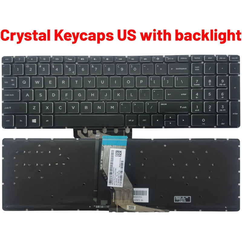 Russian/US/UK/Spanish/Latin la - Gaming Keyboard Hp ulasan dan harga