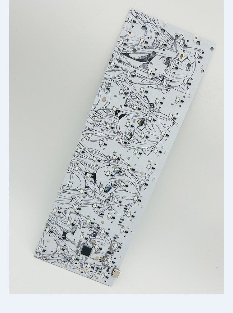 Hall Effect keyboard pcb colou - Hot Swap Pcb ulasan dan harga