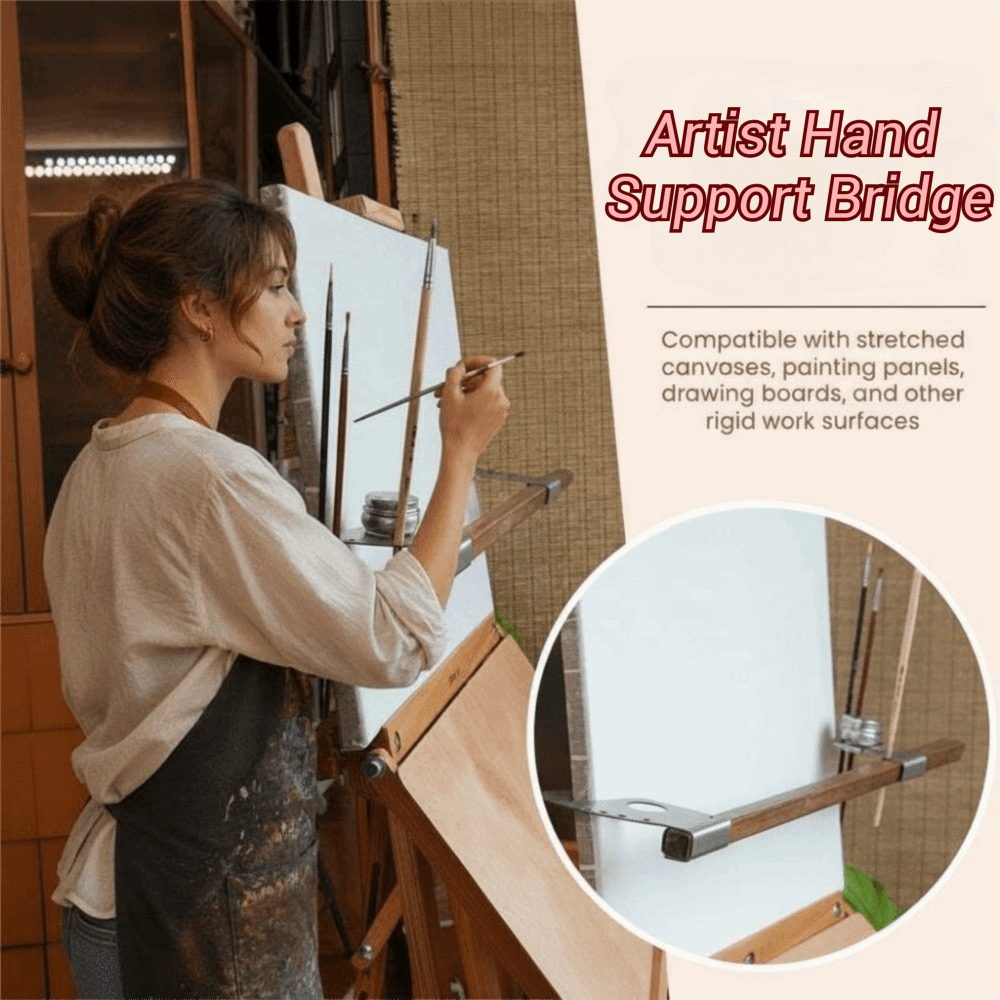 Wood Artist Hand Support Bridg - Wrist Rest Wood ulasan dan harga