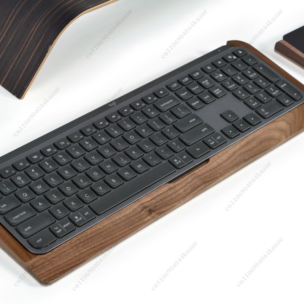 Solid Wood Keyboard Tray with  - Wrist Rest Wood ulasan dan harga