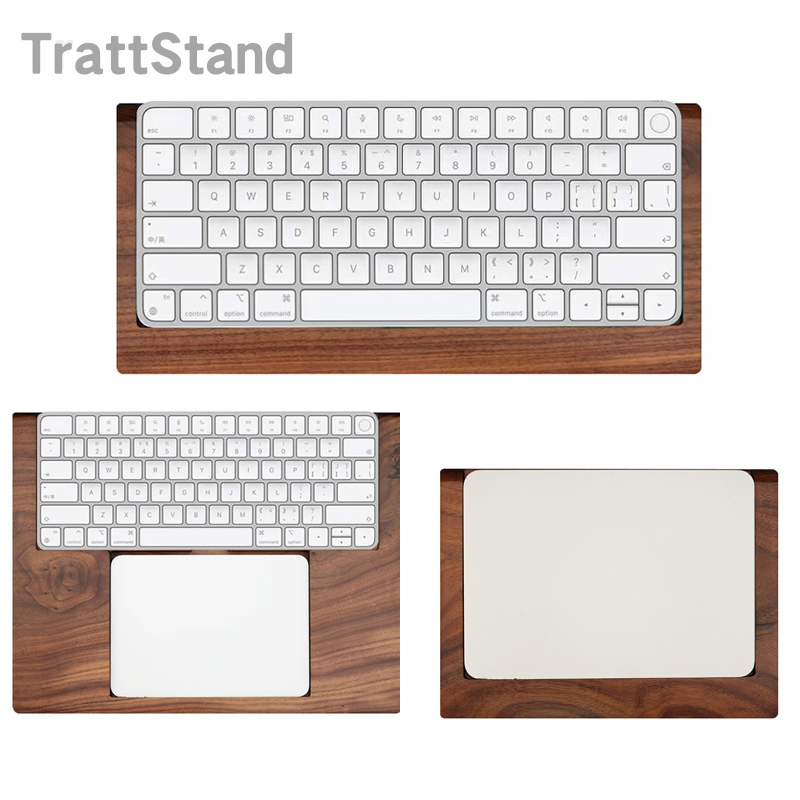 2 in 1 Walnut Solid Wooden Tra - Wrist Rest Wood ulasan dan harga