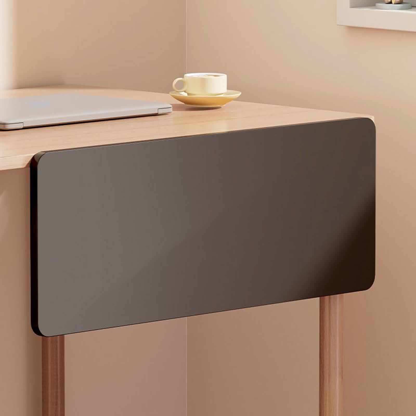 Desk Shelf Board Keyboard Tray - Wrist Rest Wood ulasan dan harga