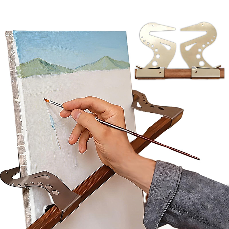 Adjustable Easel Hand Rest Sup - Wrist Rest Wood ulasan dan harga