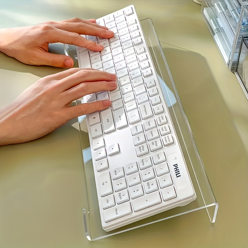 Acrylic keyboard stand, transp - Gaming Keyboard Brand ulasan dan harga