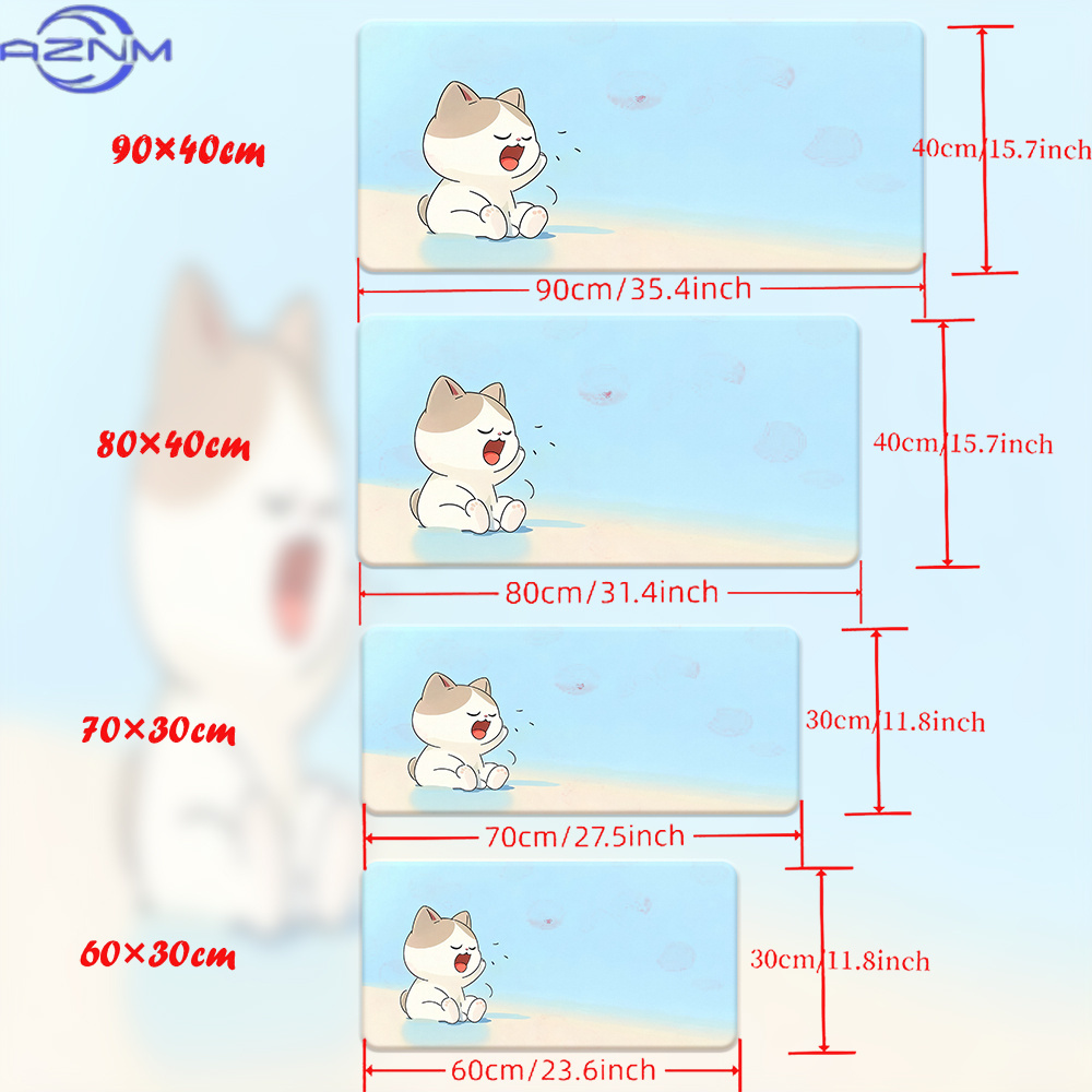 No Brand Cartoon Cat HD Printe - Gaming Keyboard Brand ulasan dan harga