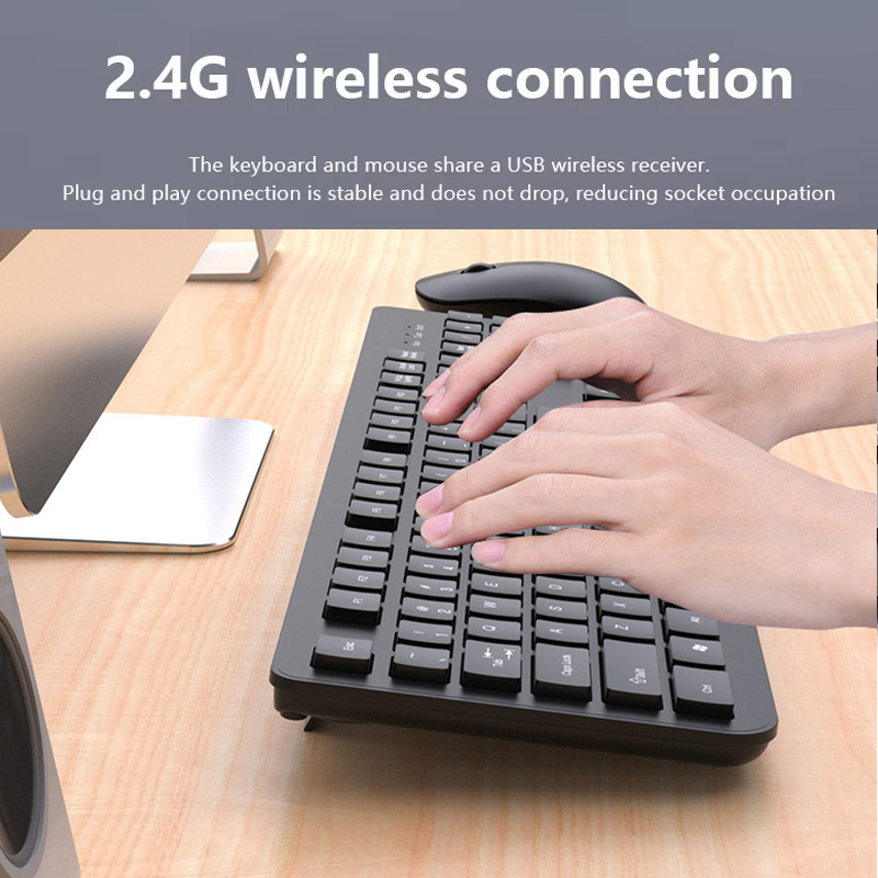 2.4G Wireless Keyboard Mouse S - Gaming Keyboard And Mouse Wireless ulasan dan harga