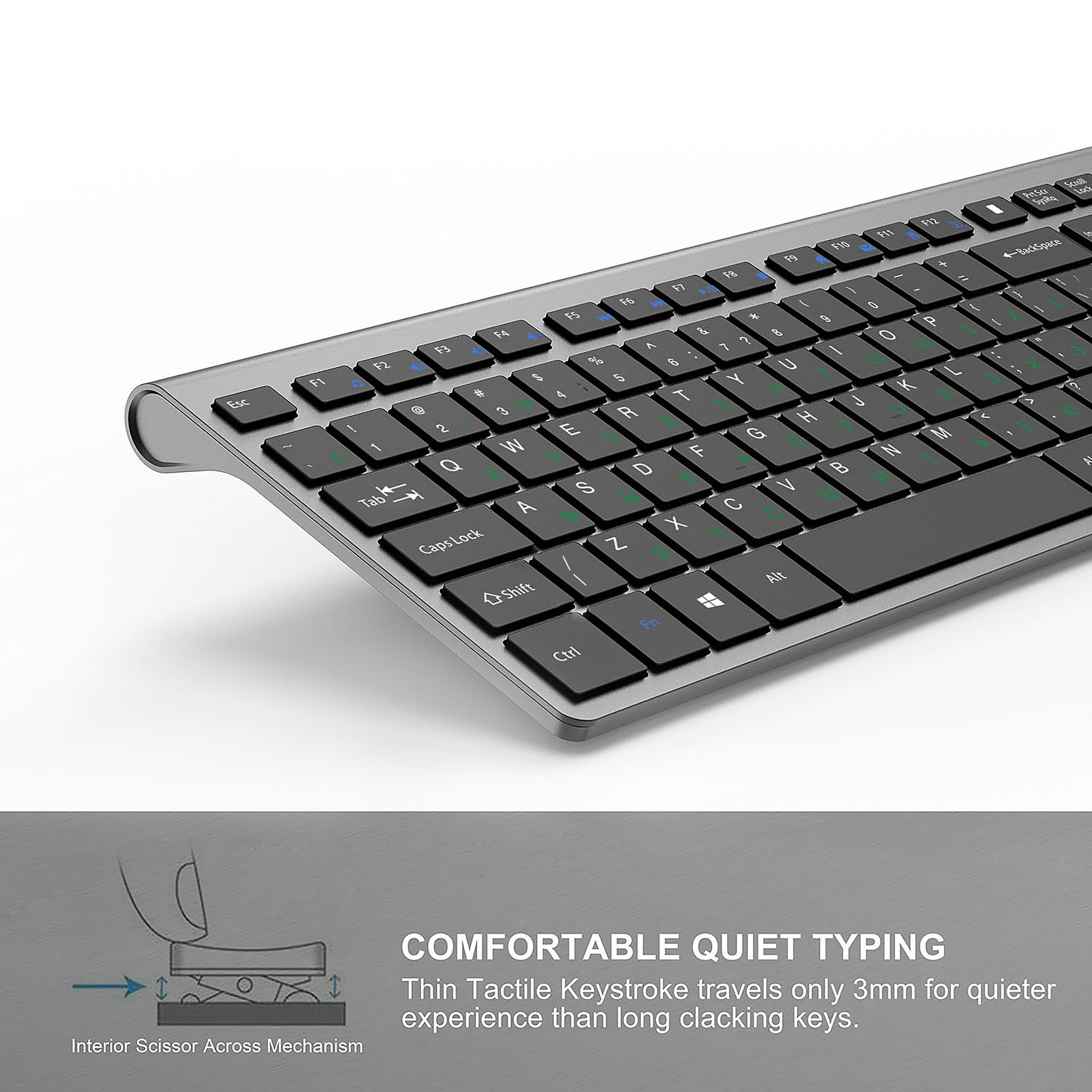 2.4G Rechargeable Wireless Key - Gaming Keyboard And Mouse Wireless ulasan dan harga