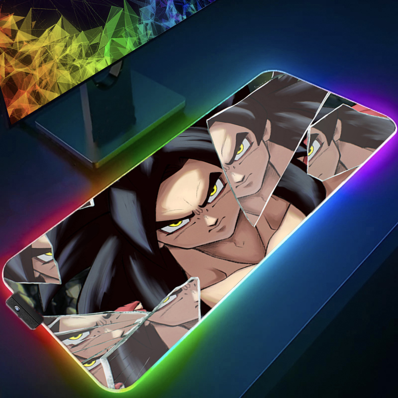 LED Mouse pad Dragon Ball Comp - Gaming Keyboard Theme ulasan dan harga