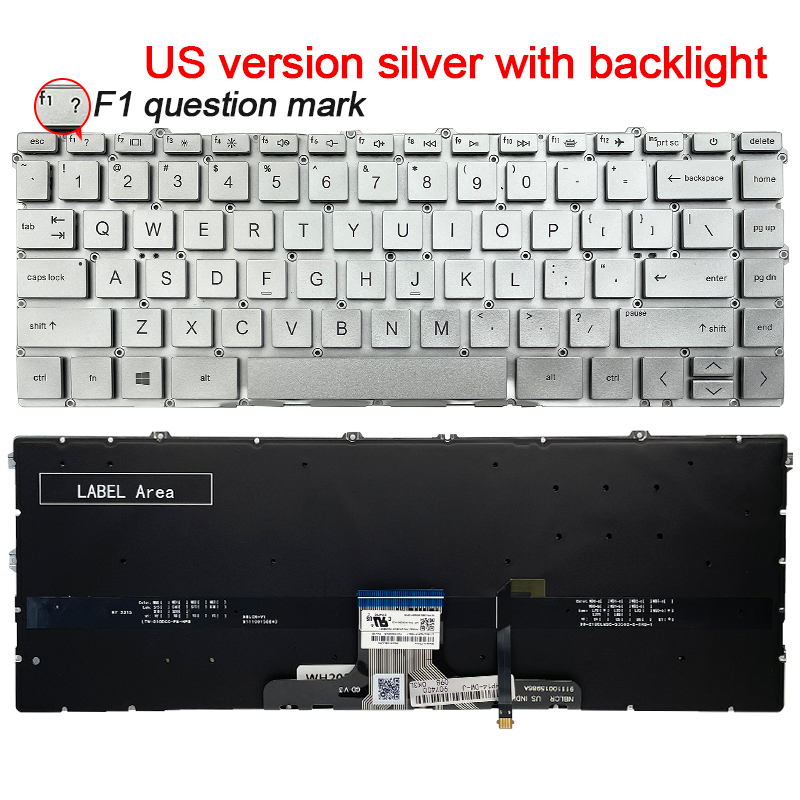 US/SP Laptop keyboard For HP P - Gaming Keyboard Hp ulasan dan harga