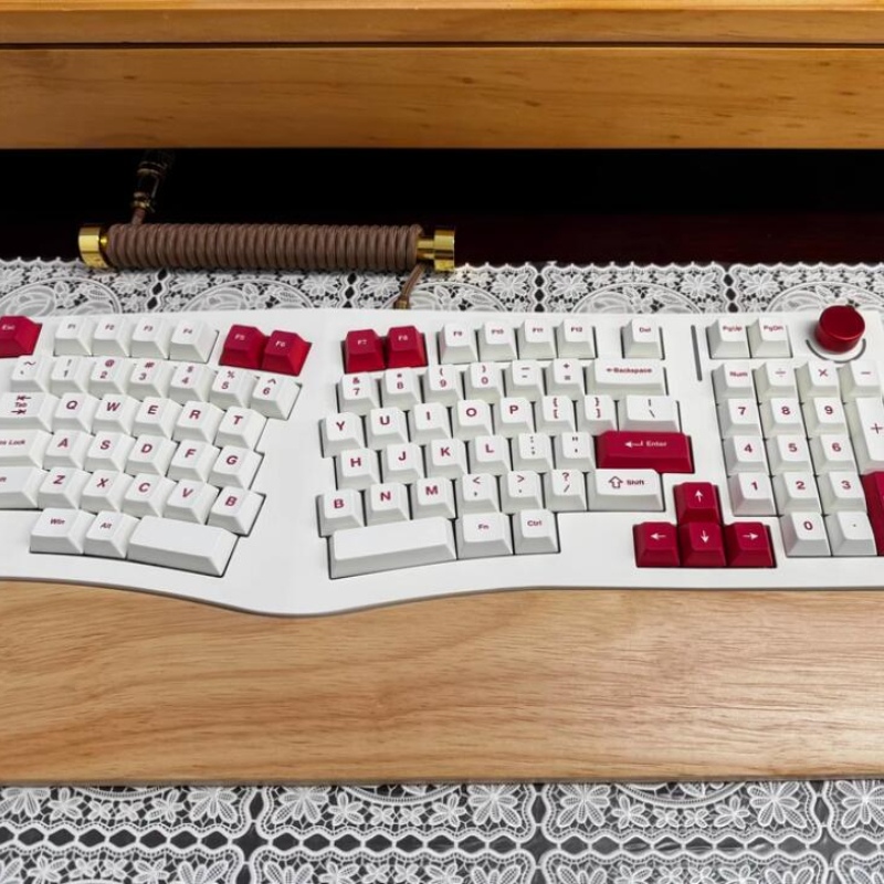 MiFuny Alice Mechanical Keyboa - Wrist Rest Wood ulasan dan harga
