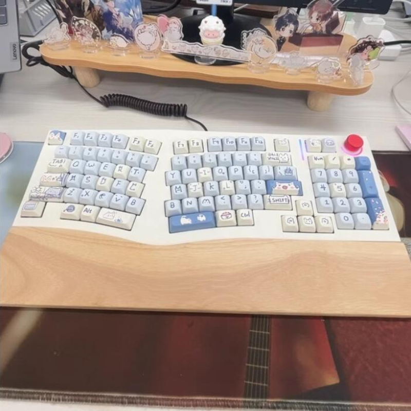 MiFuny Alice Mechanical Keyboa - Wrist Rest Wood ulasan dan harga