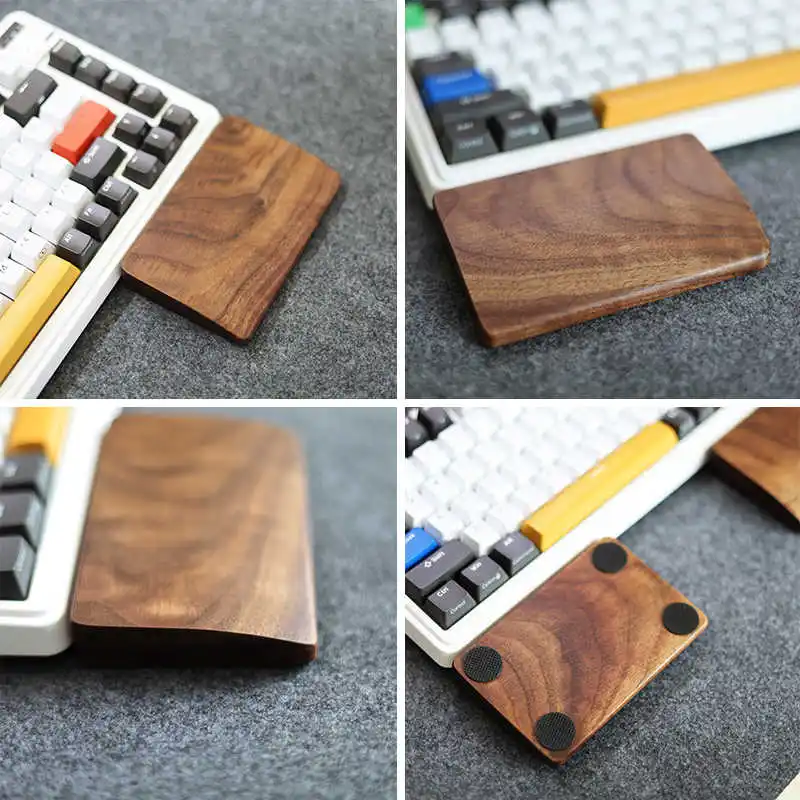 Wood Split Keyboard Wrist Rest - Wrist Rest Wood ulasan dan harga