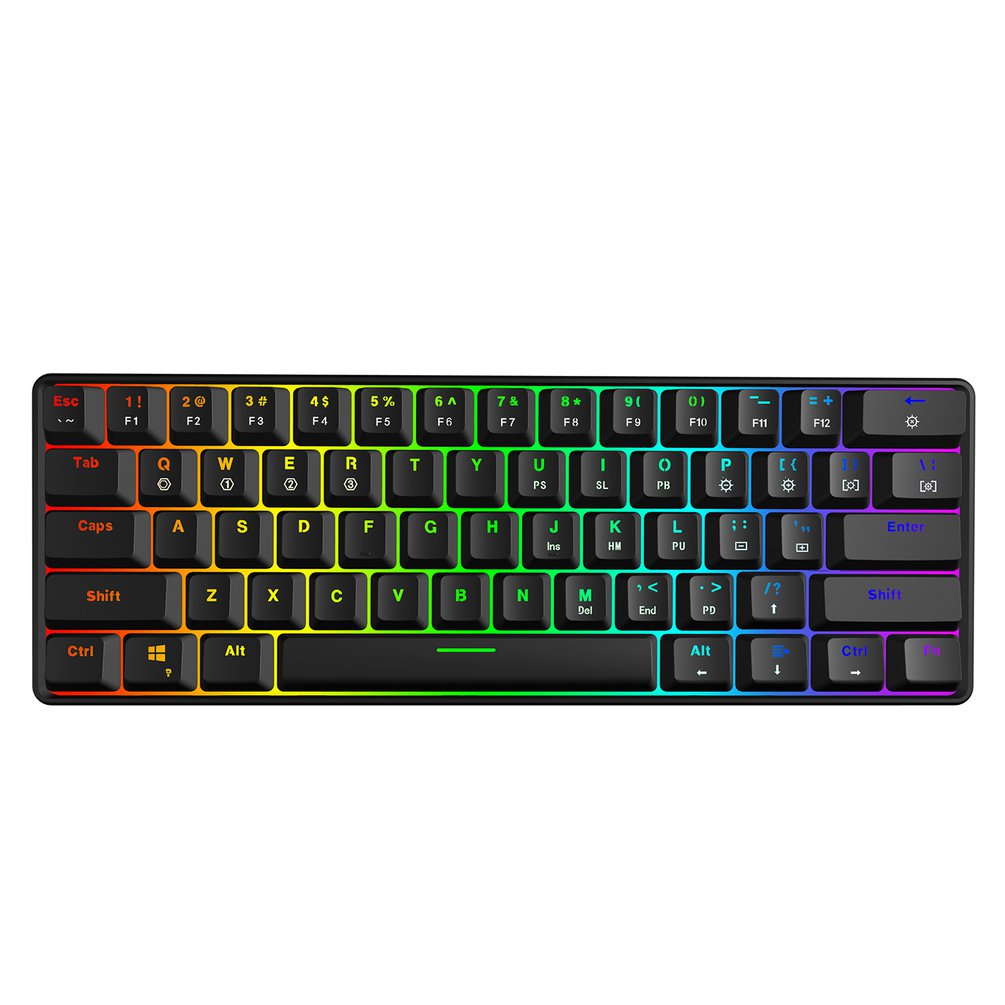 SKYLOONG GK61 Mini Portable 60 - Gaming Keyboard Mobile ulasan dan harga