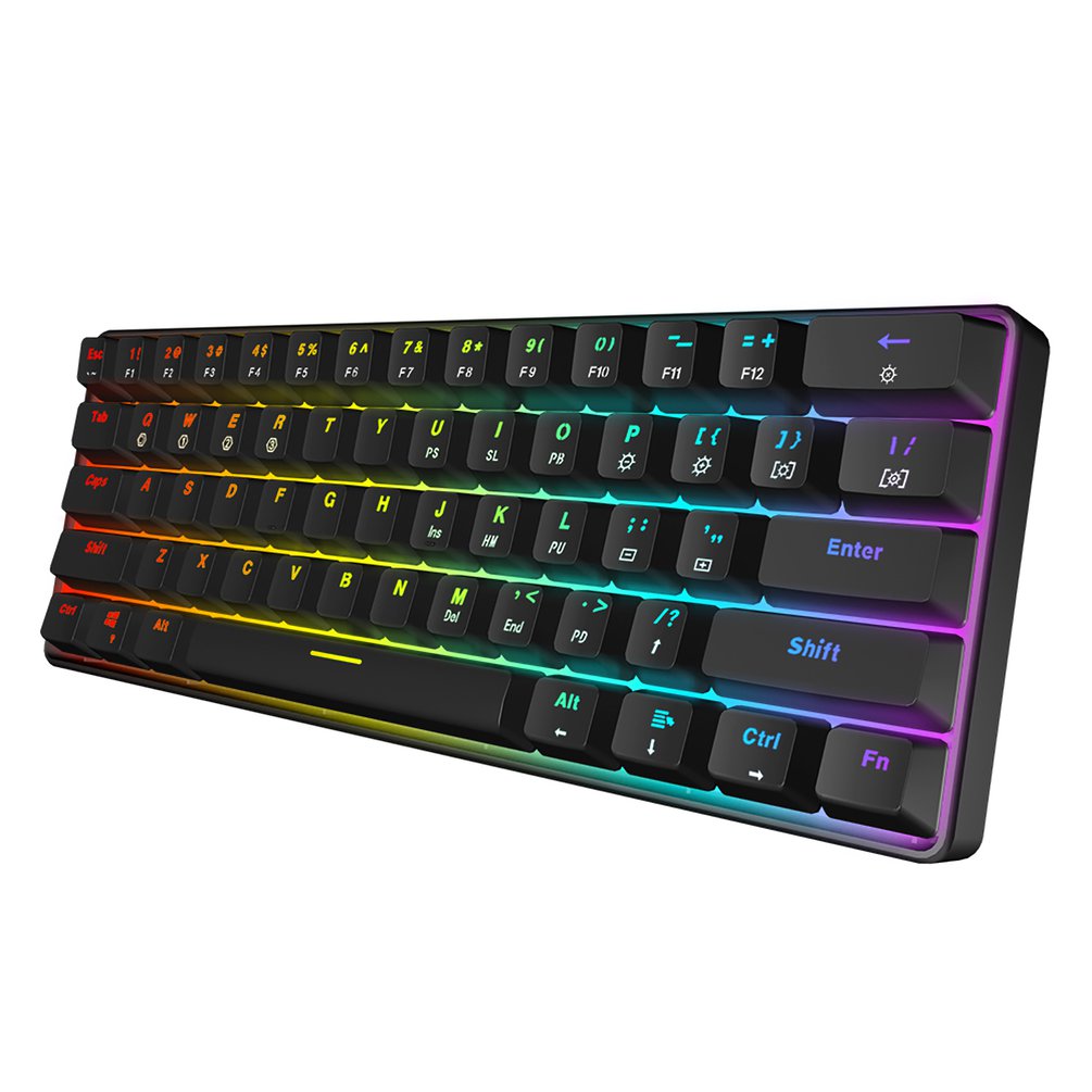 SKYLOONG GK61 Mini Portable 60 - Gaming Keyboard Mobile ulasan dan harga