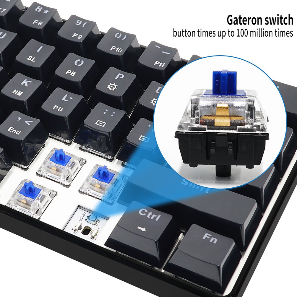 SKYLOONG GK61 Mini Portable 60 - Gaming Keyboard Mobile ulasan dan harga
