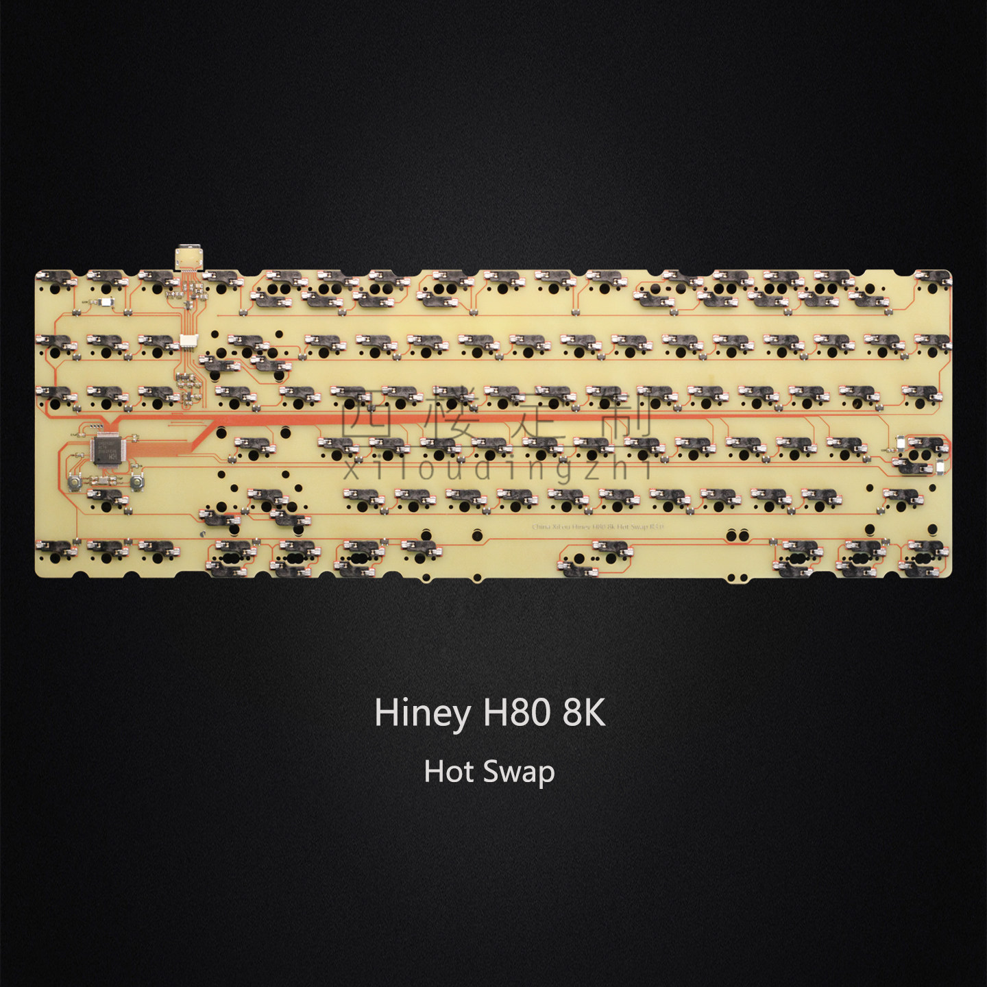 8k hotswap PCB Hiney H80 with  - Hot Swap Pcb ulasan dan harga