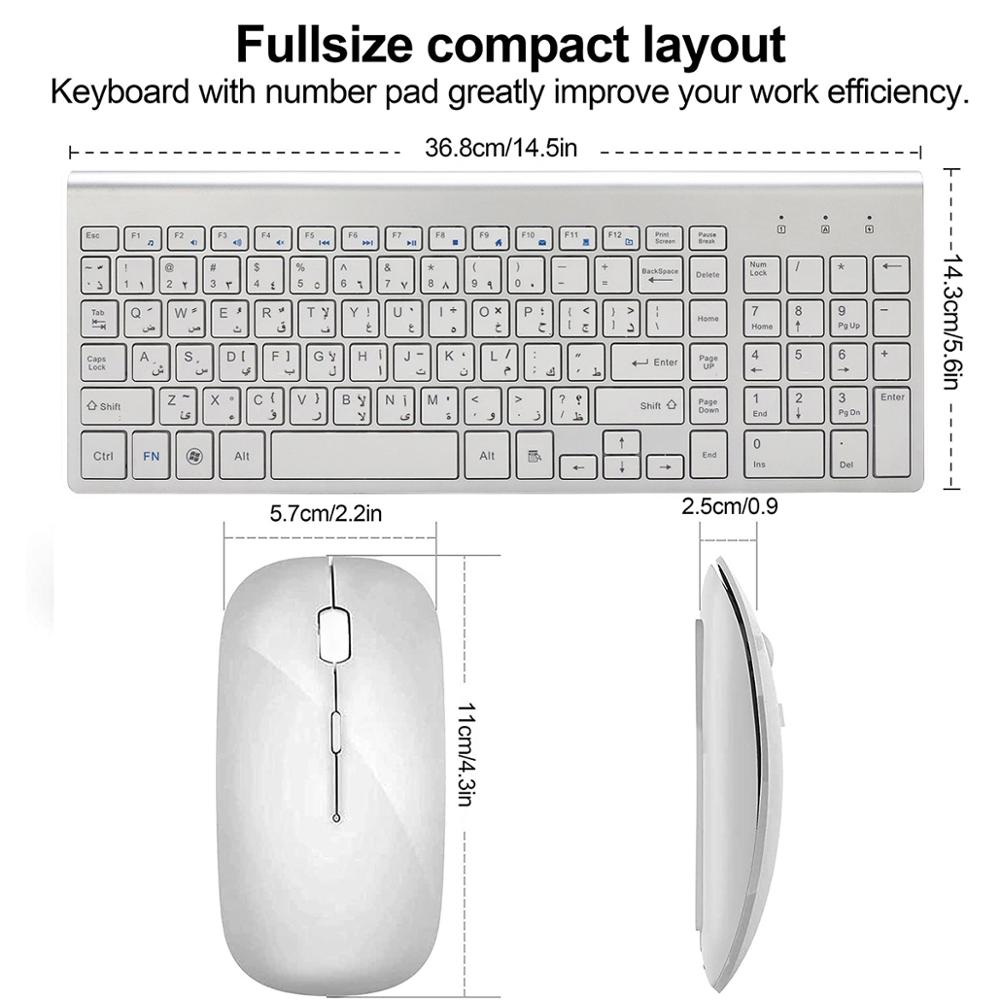 Arabic Enghish Character Slim  - Gaming Keyboard Mobile ulasan dan harga