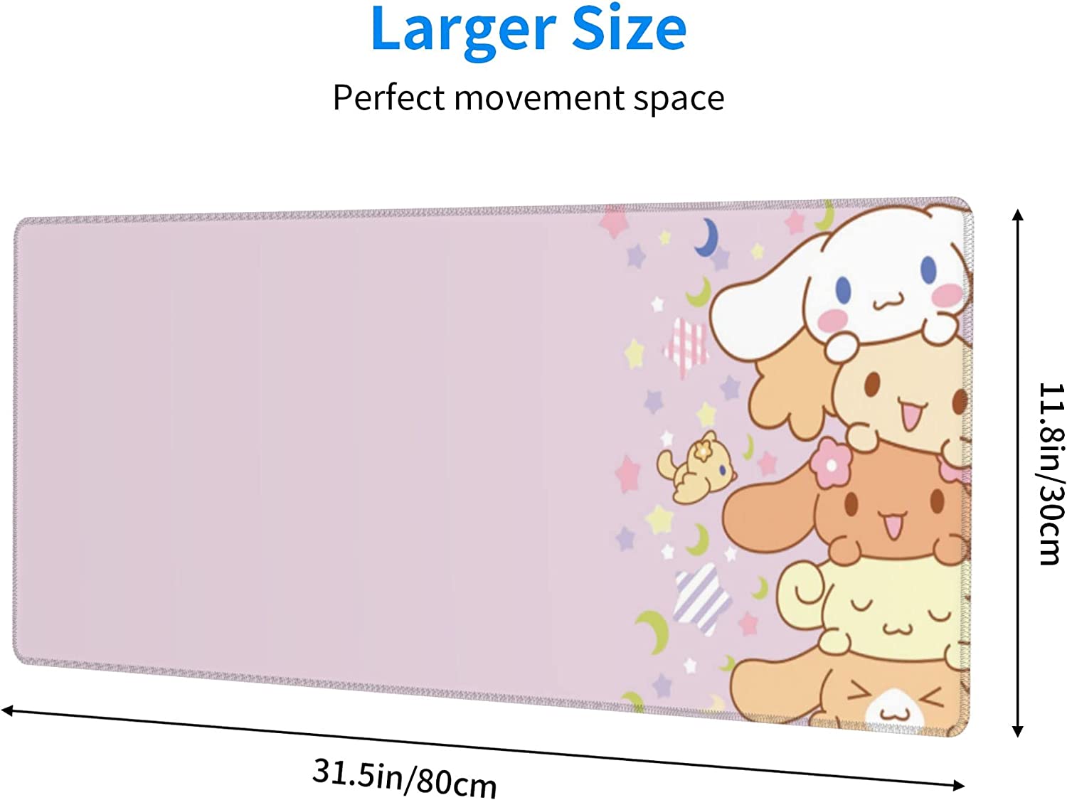 Kawaii Cute Dog Mouse Pads Nov - Gaming Keyboard And Mouse ulasan dan harga