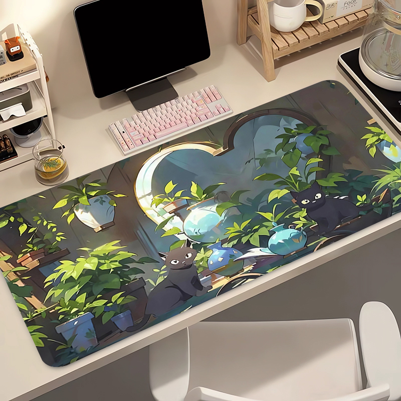 Kawaii Black Cat Silicone Soft - Gaming Keyboard And Mouse ulasan dan harga